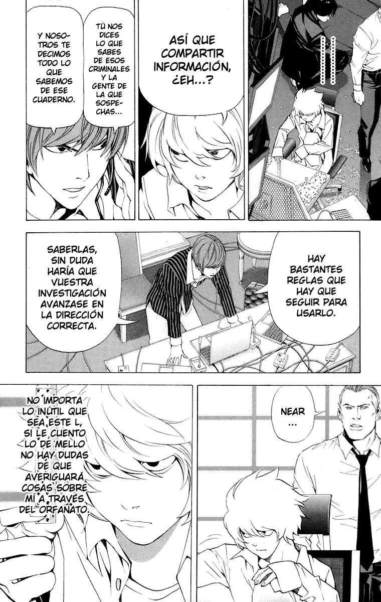 Death Note capítulo 66, página 14