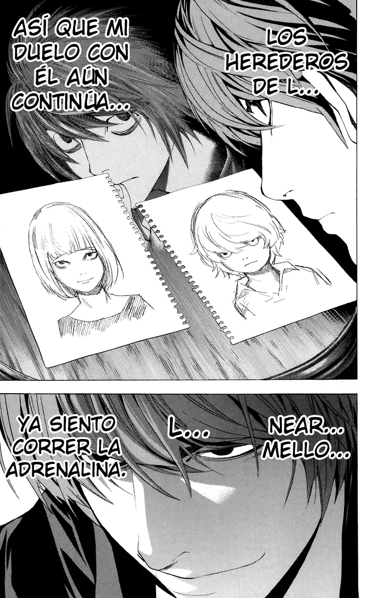 Death Note capítulo 66, página 19