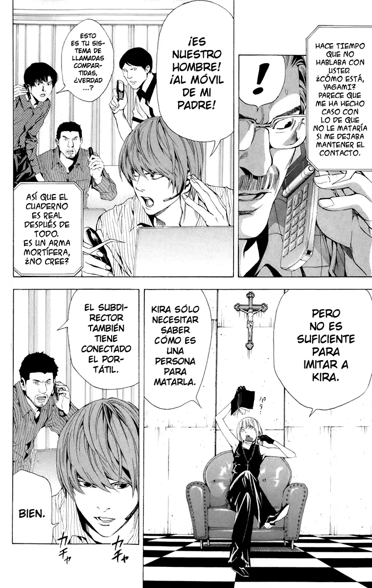 Death Note capítulo 67, página 4