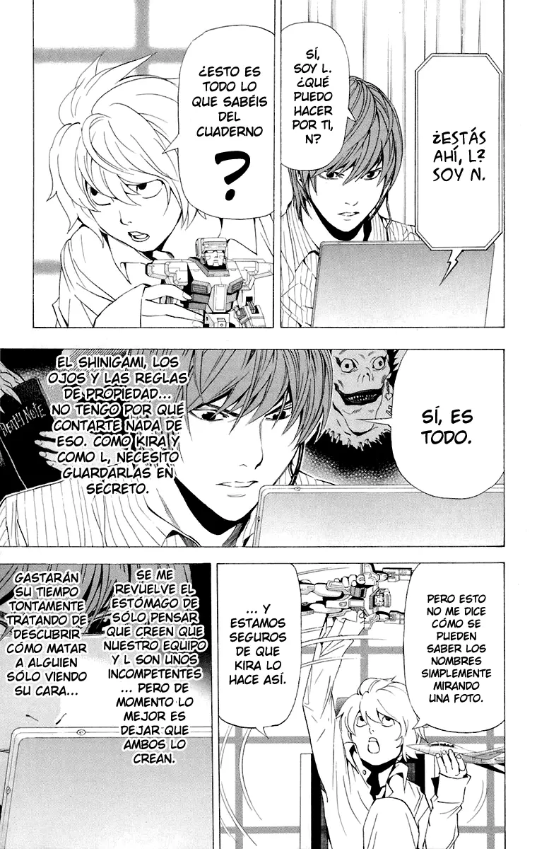 Death Note capítulo 67, página 11