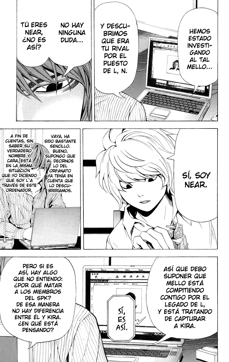 Death Note capítulo 67, página 13