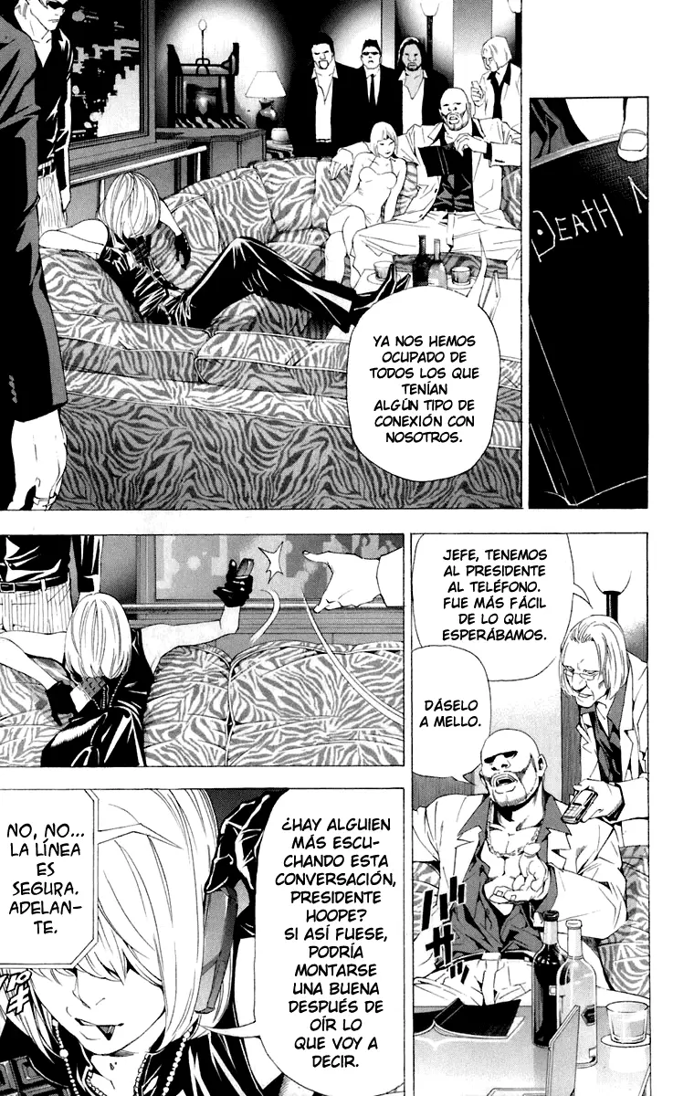 Death Note capítulo 67, página 17