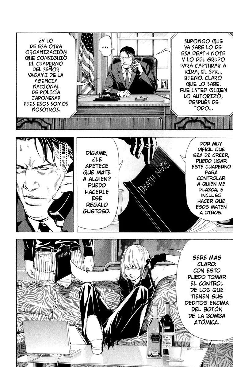 Death Note capítulo 67, página 18