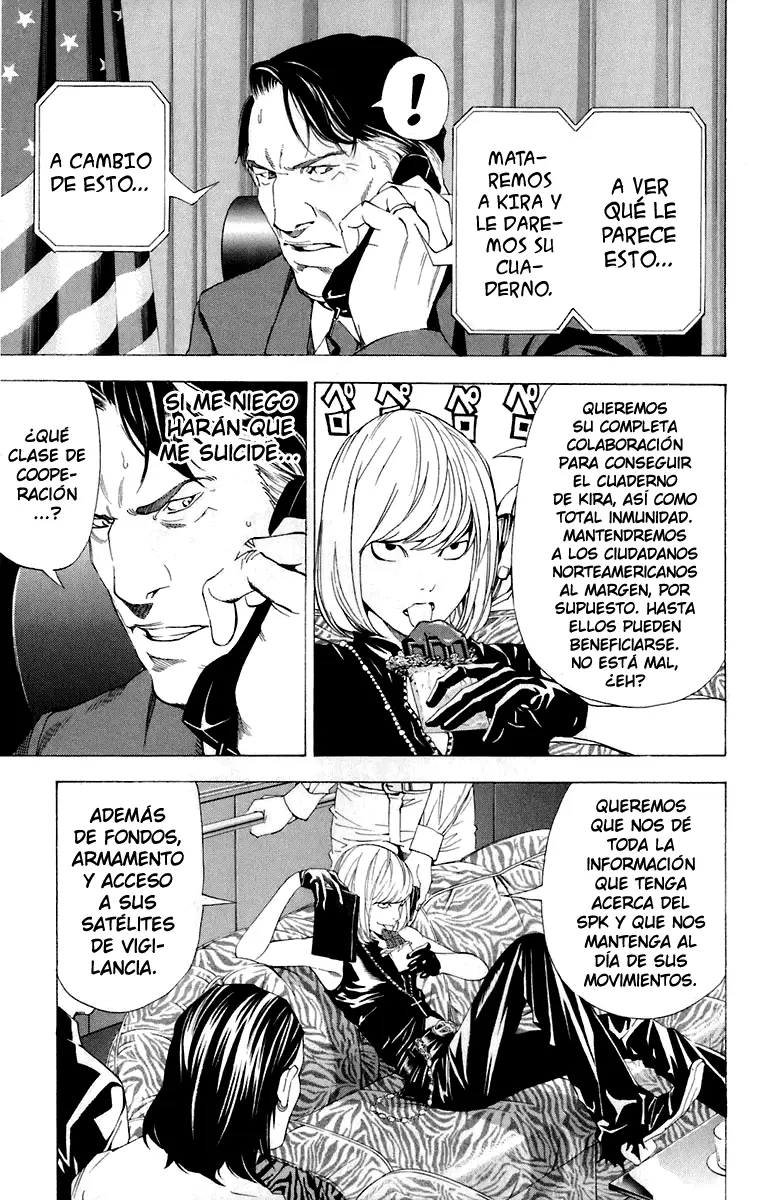 Death Note capítulo 68, página 3