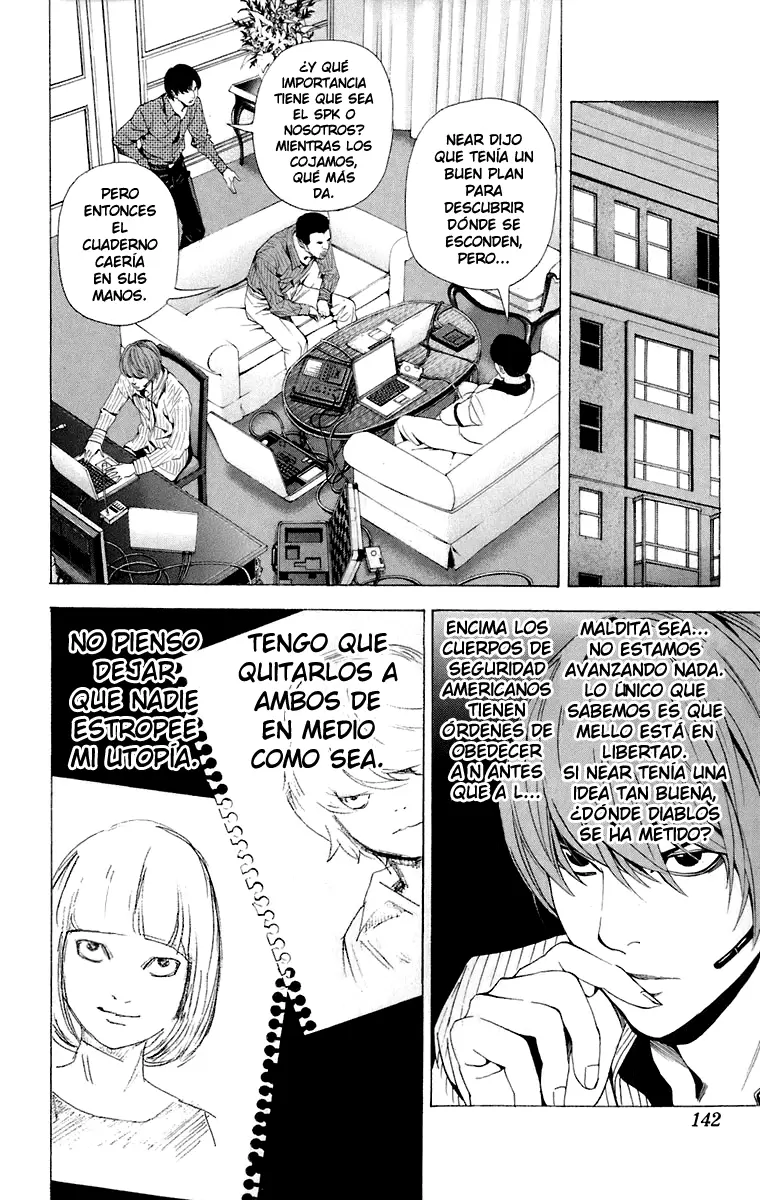 Death Note capítulo 68, página 6