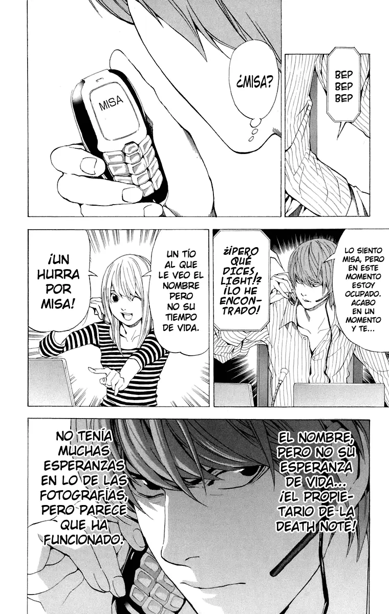 Death Note capítulo 68, página 14