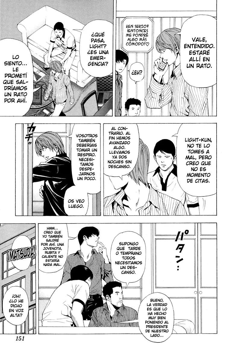 Death Note capítulo 68, página 15