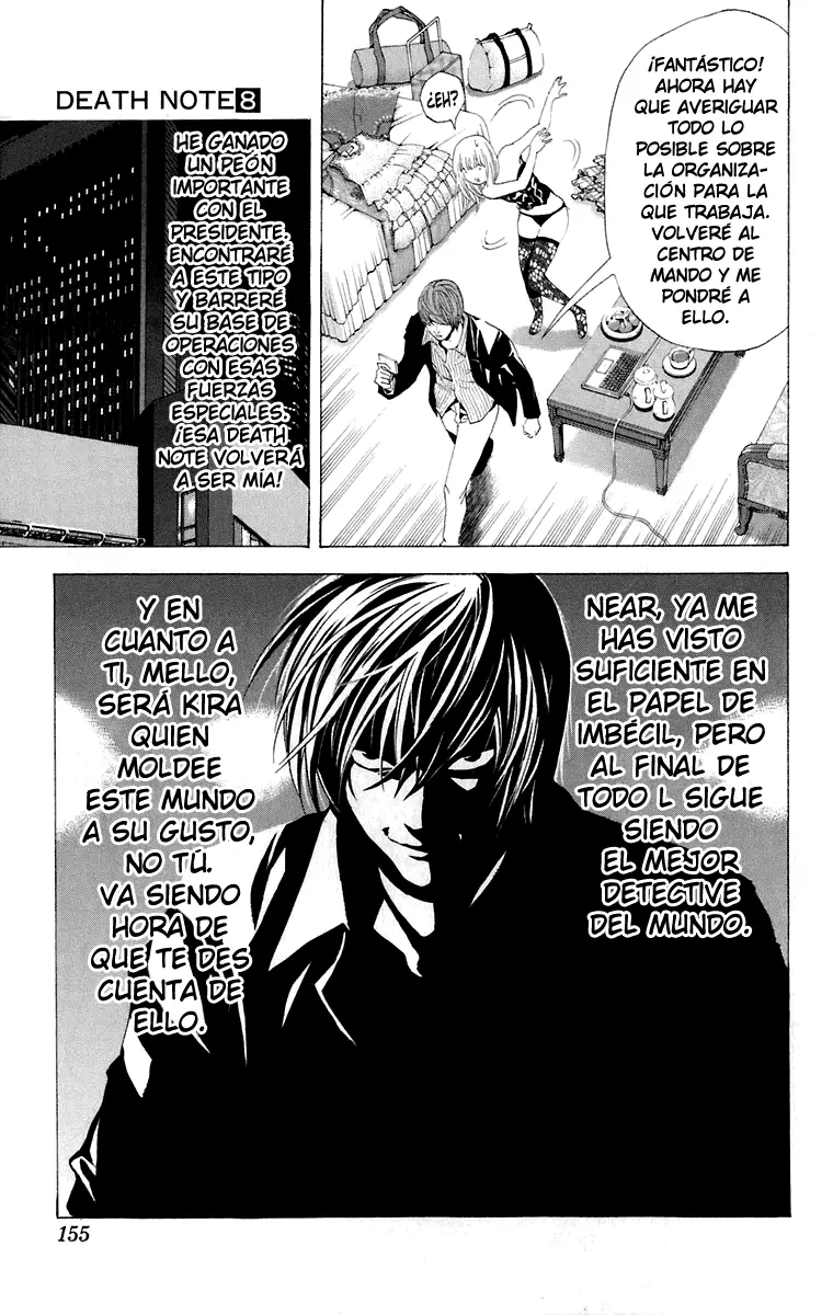 Death Note capítulo 68, página 19