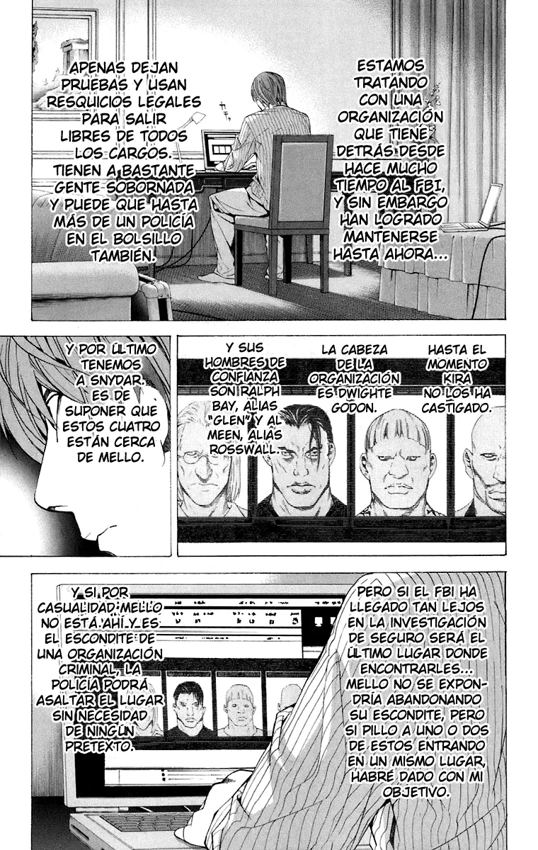 Death Note capítulo 69, página 3
