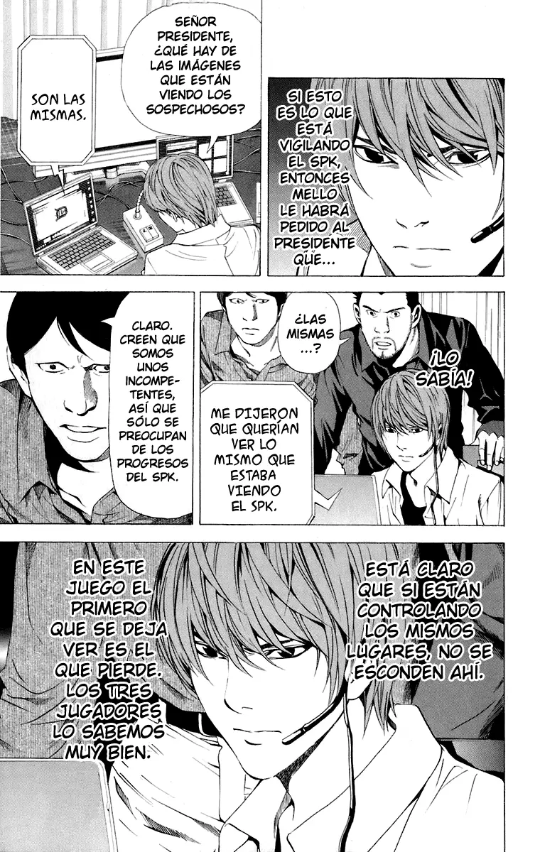 Death Note capítulo 69, página 9