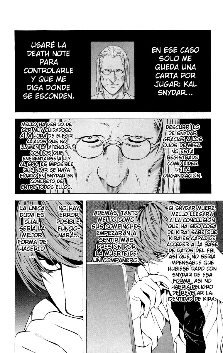 Death Note capítulo 69, página 10