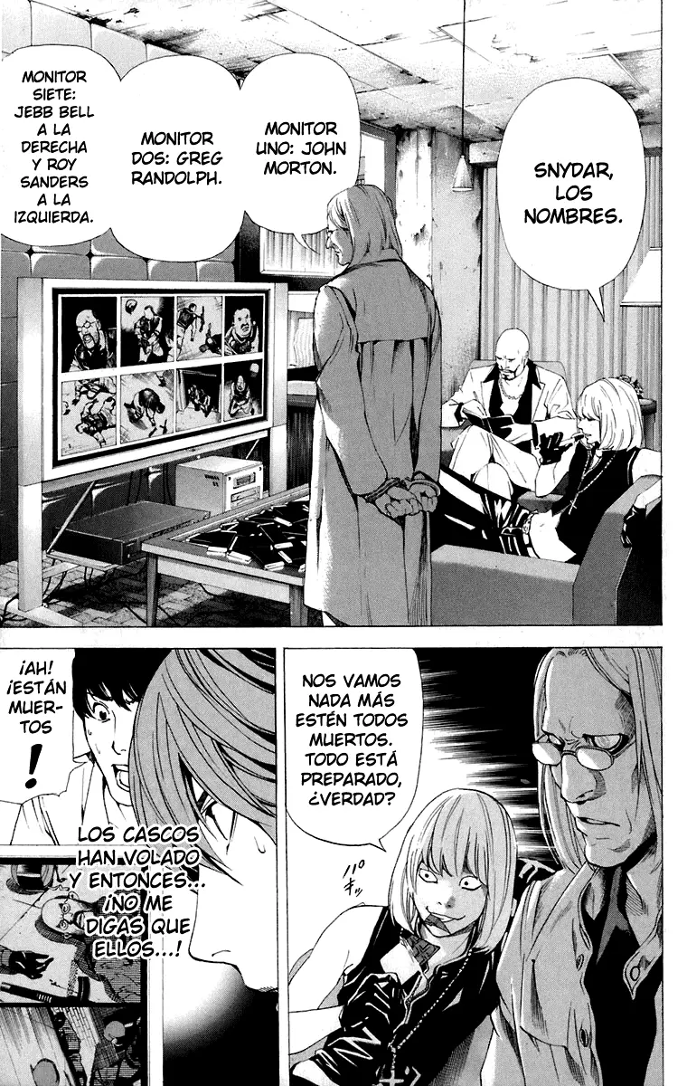 Death Note capítulo 69, página 20
