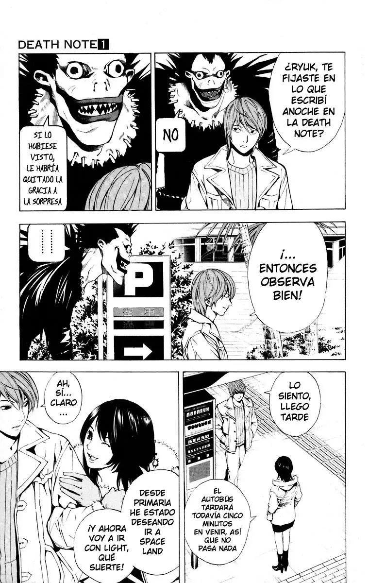 Death Note capítulo 7, página 3