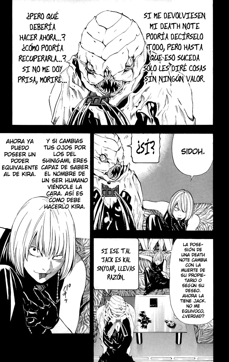 Death Note capítulo 70, página 12