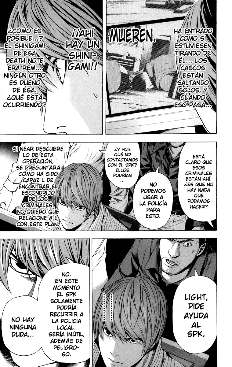 Death Note capítulo 70, página 16