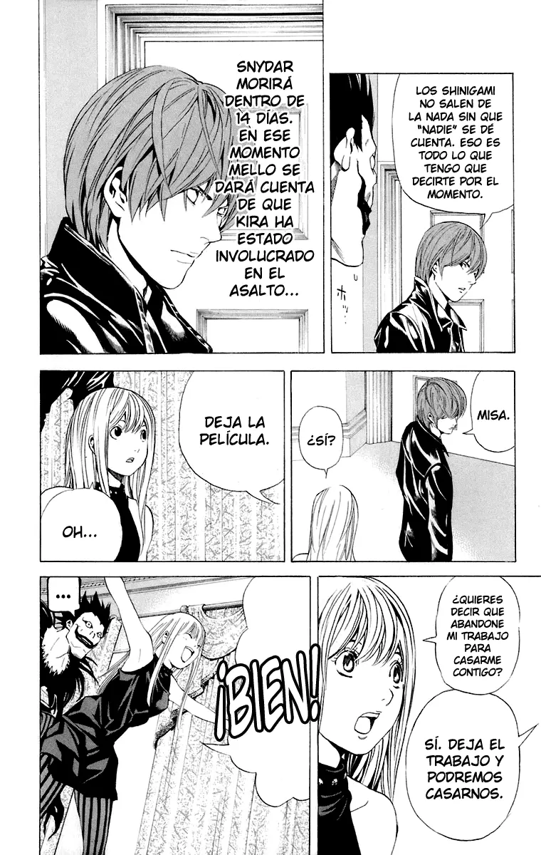 Death Note capítulo 70, página 19