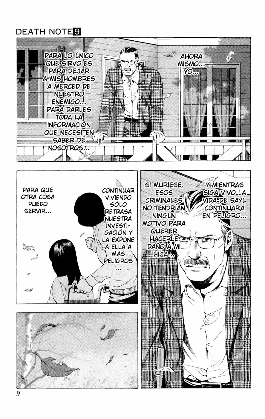 Death Note capítulo 71, página 11