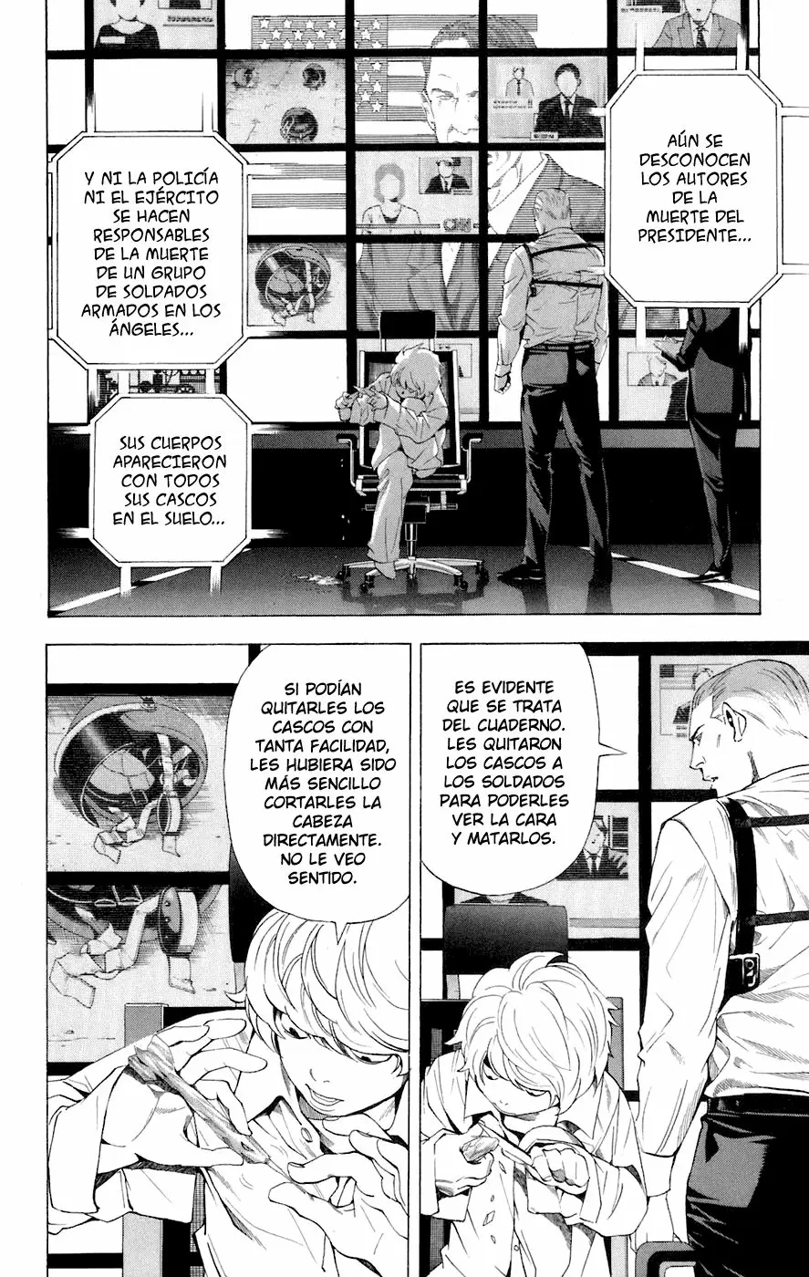 Death Note capítulo 71, página 12