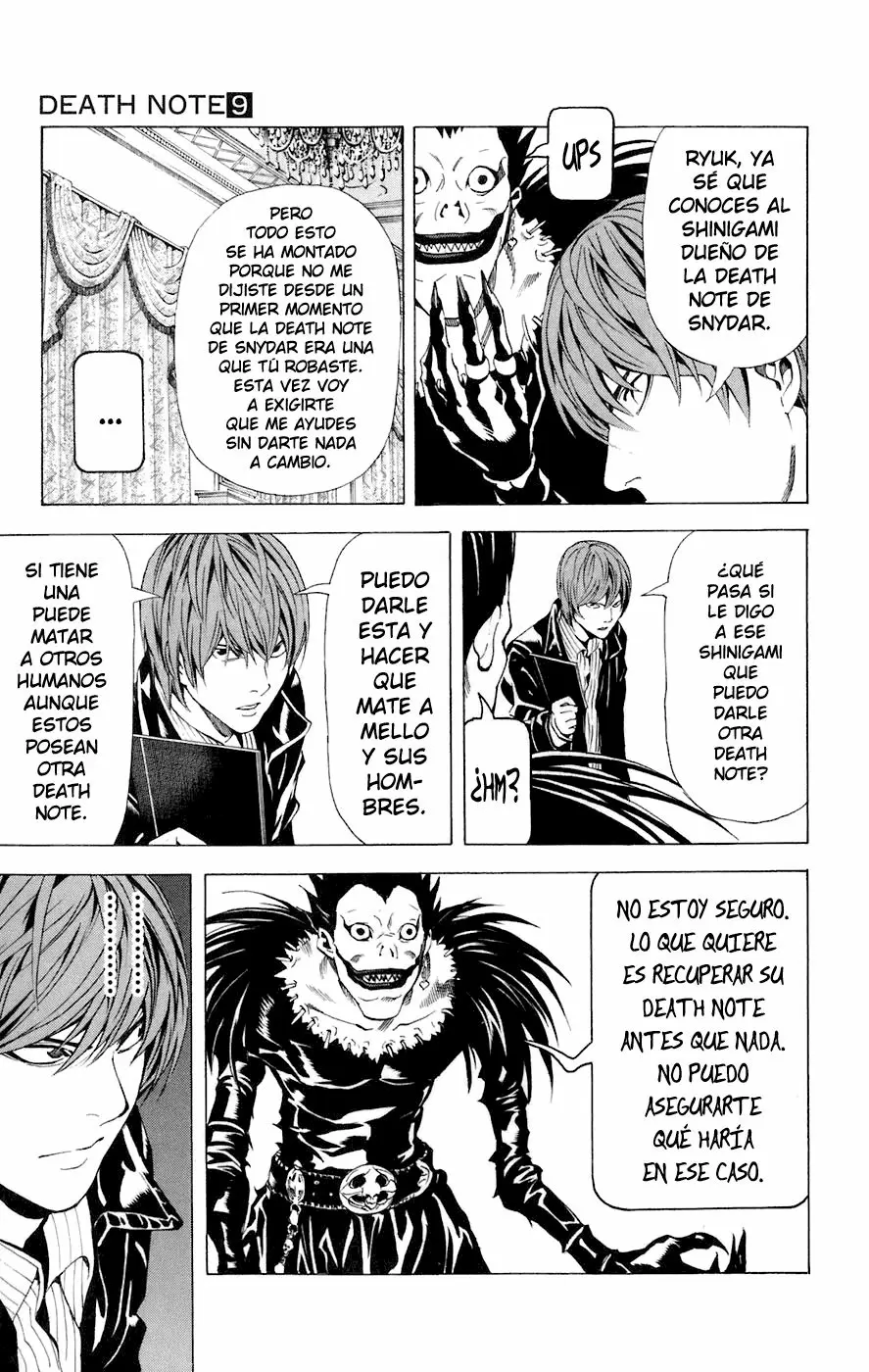 Death Note capítulo 71, página 15