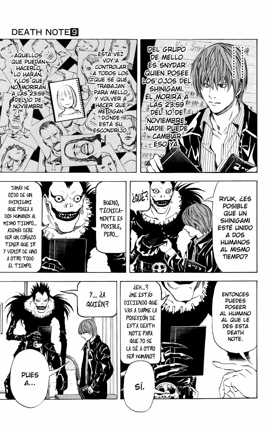Death Note capítulo 71, página 17