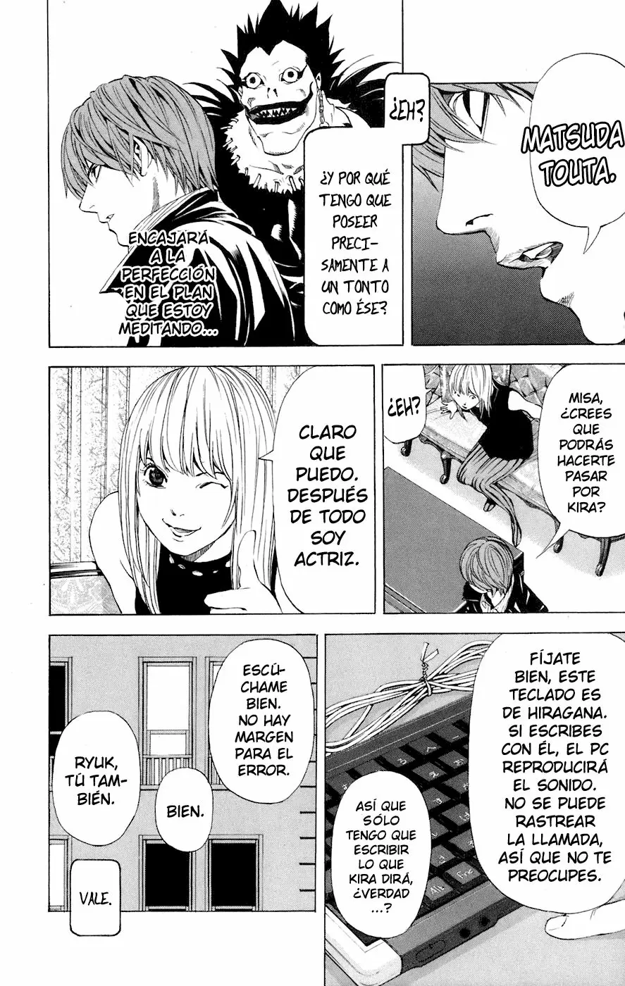 Death Note capítulo 71, página 18