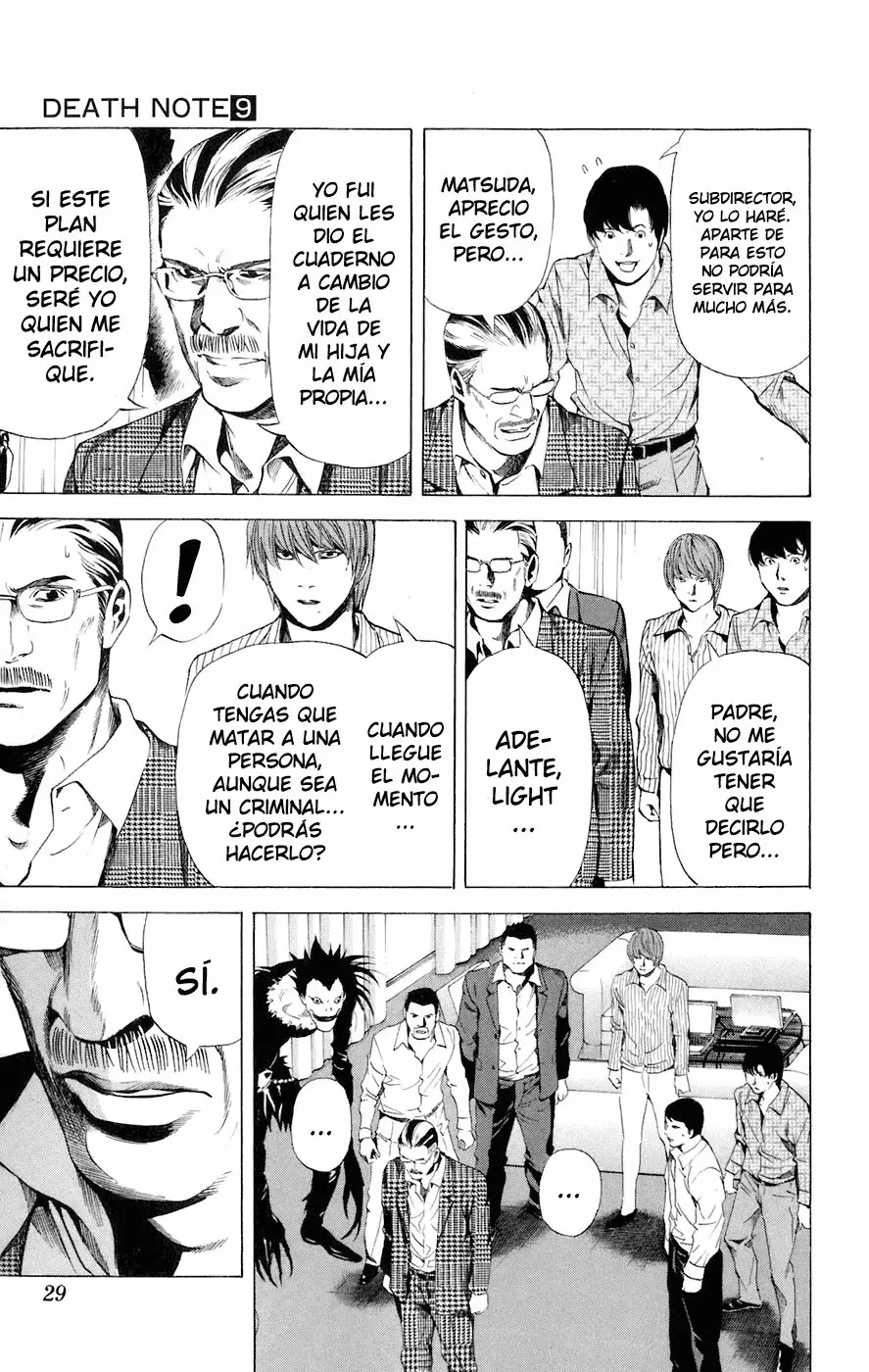 Death Note capítulo 72, página 3