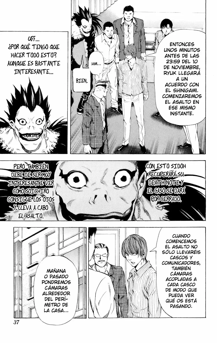 Death Note capítulo 72, página 11