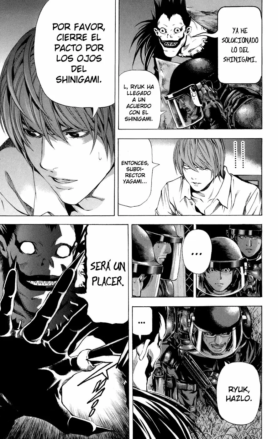 Death Note capítulo 72, página 17
