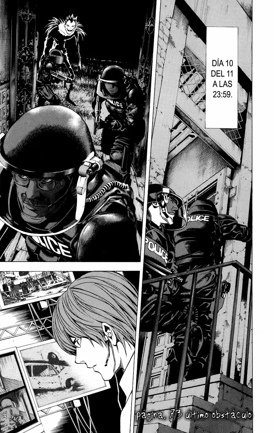 Death Note capítulo 73, página 1