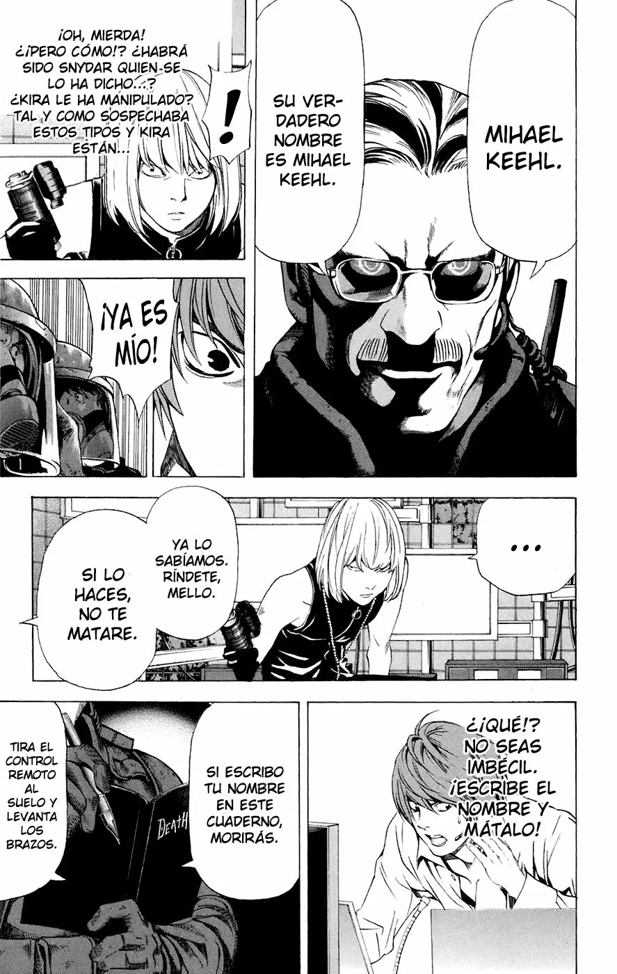 Death Note capítulo 73, página 16