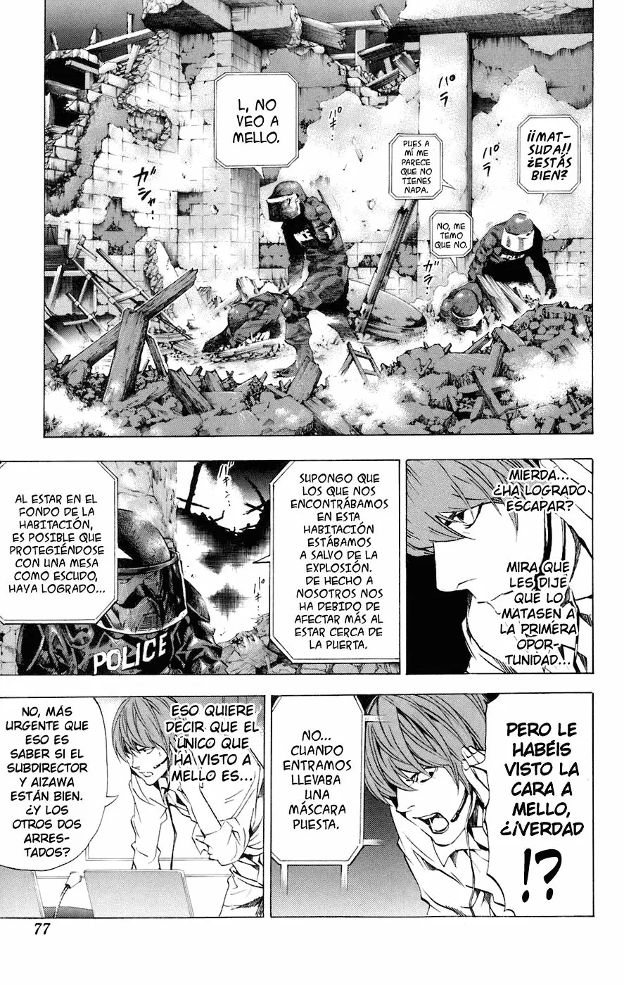 Death Note capítulo 74, página 10
