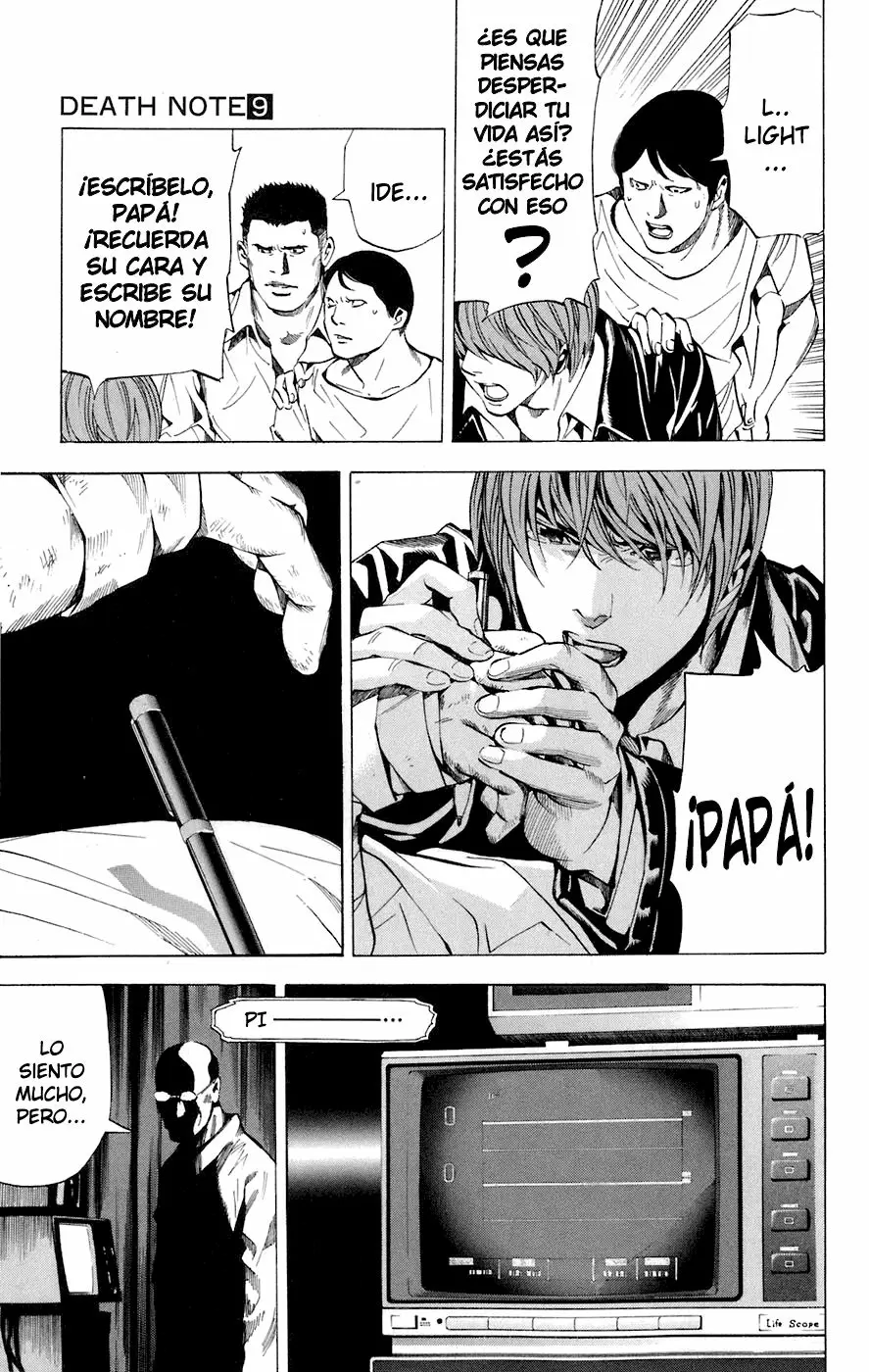 Death Note capítulo 74, página 16