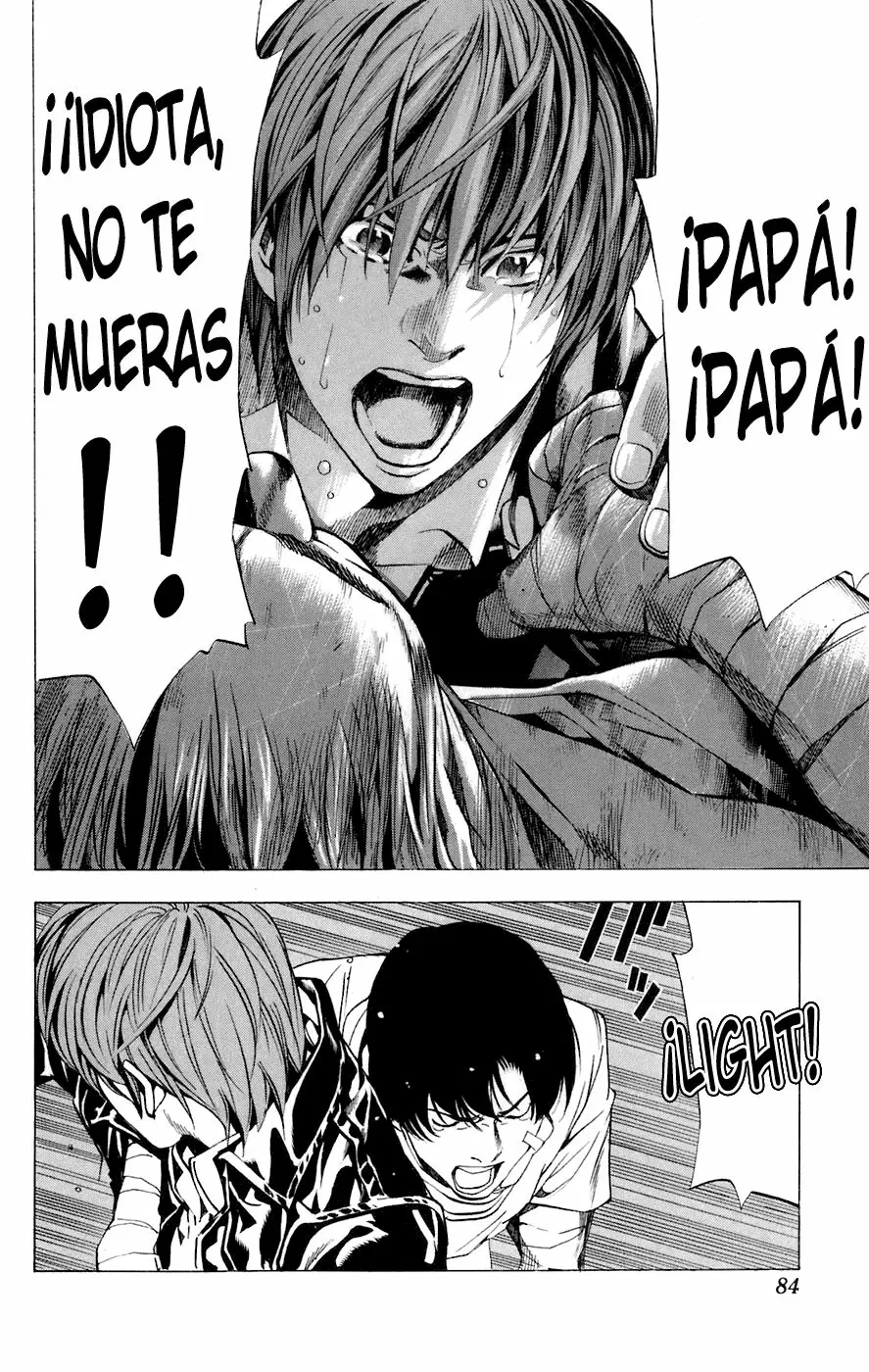 Death Note capítulo 74, página 17