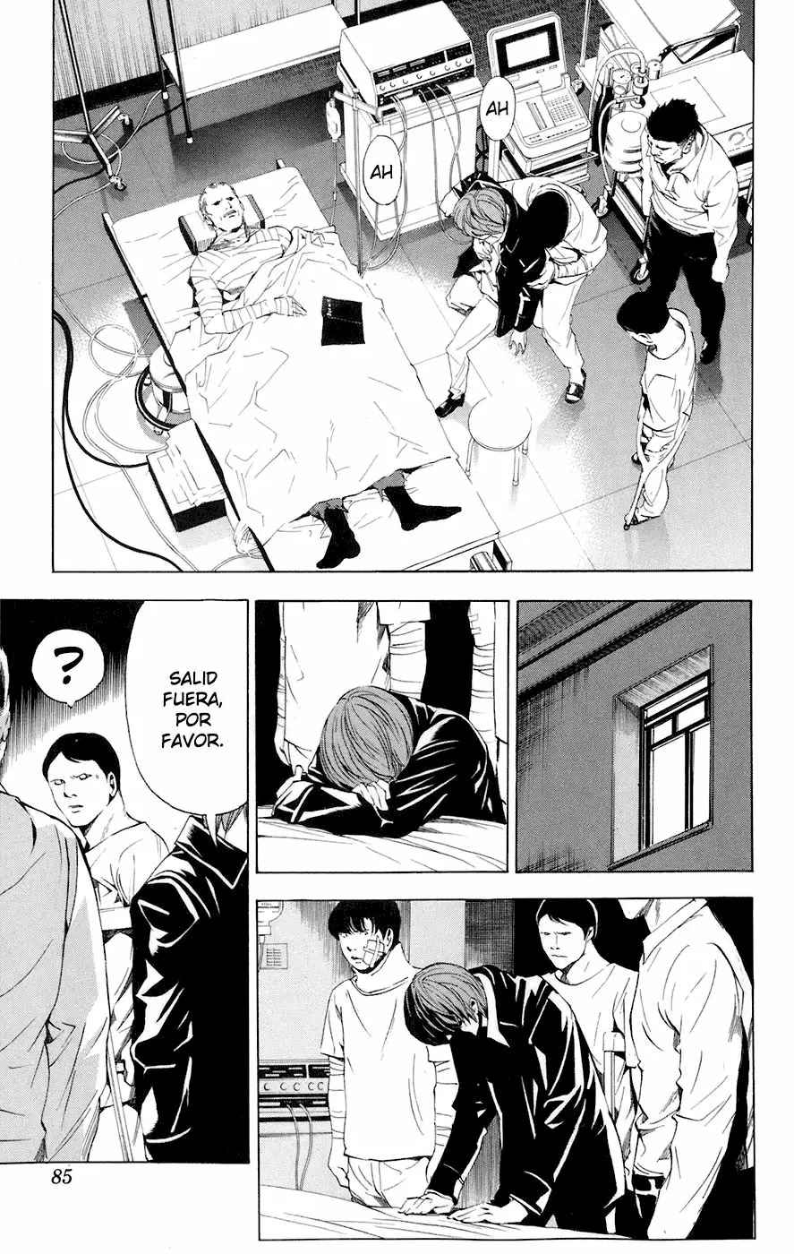 Death Note capítulo 74, página 18