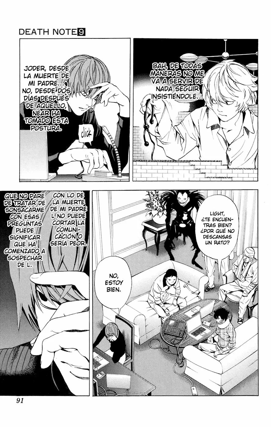 Death Note capítulo 75, página 3