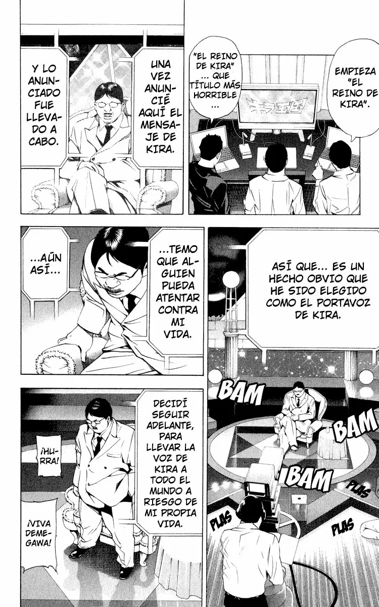 Death Note capítulo 77, página 16