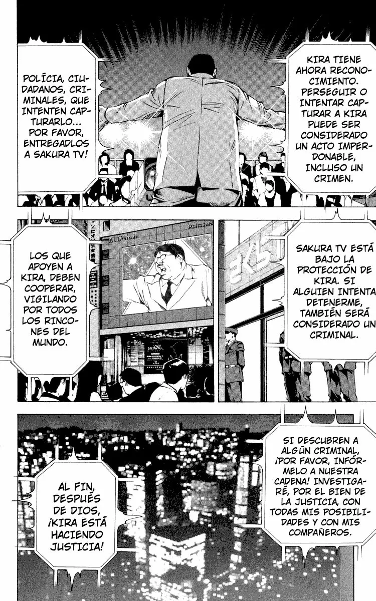 Death Note capítulo 77, página 18