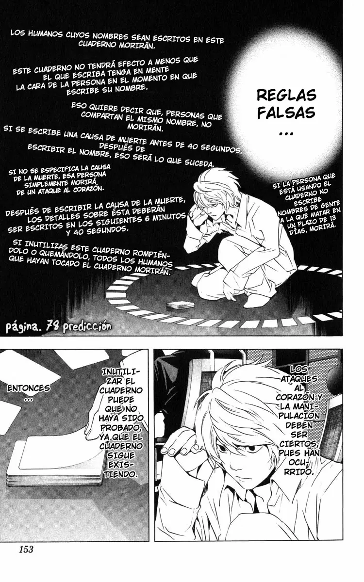 Death Note capítulo 78, página 1