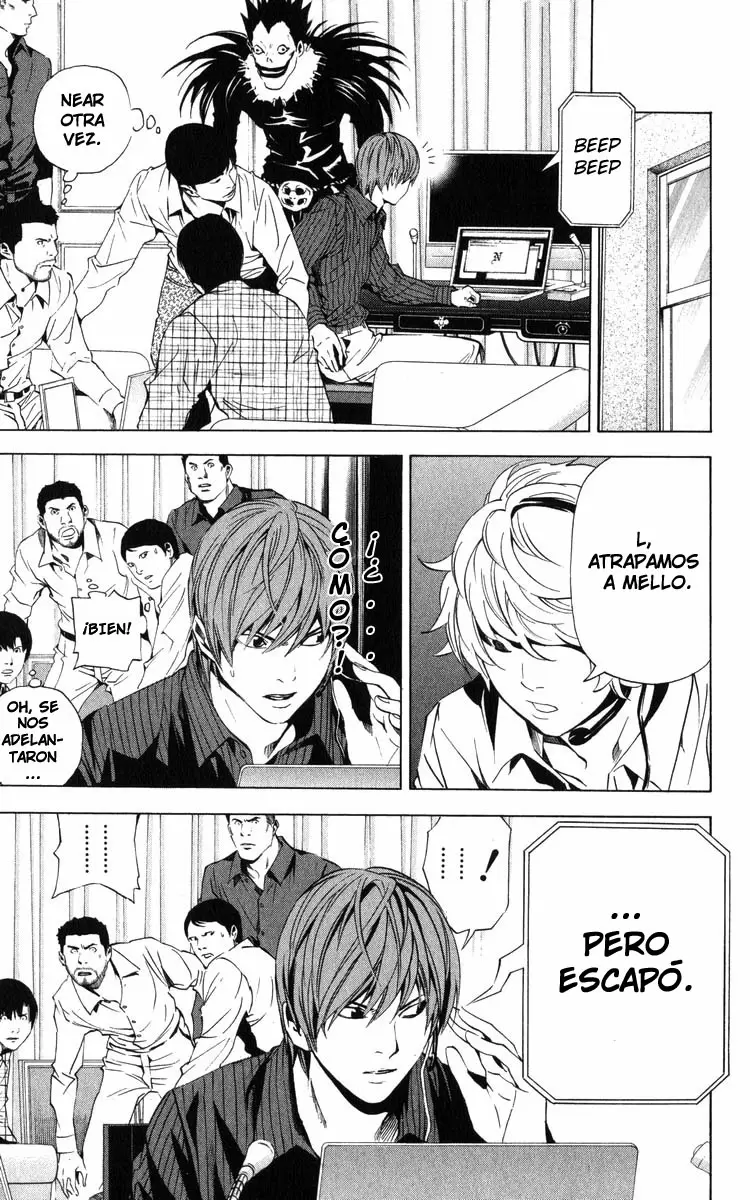 Death Note capítulo 78, página 3