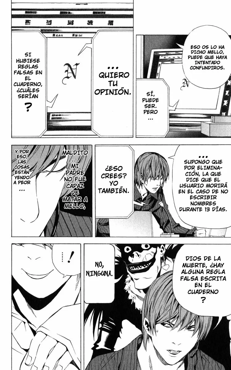 Death Note capítulo 78, página 6