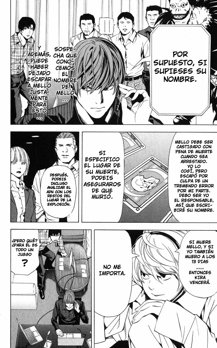 Death Note capítulo 78, página 14