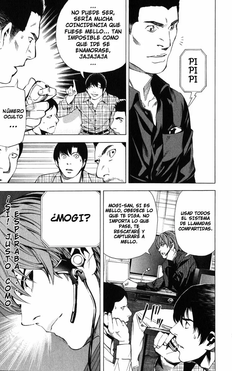Death Note capítulo 78, página 19