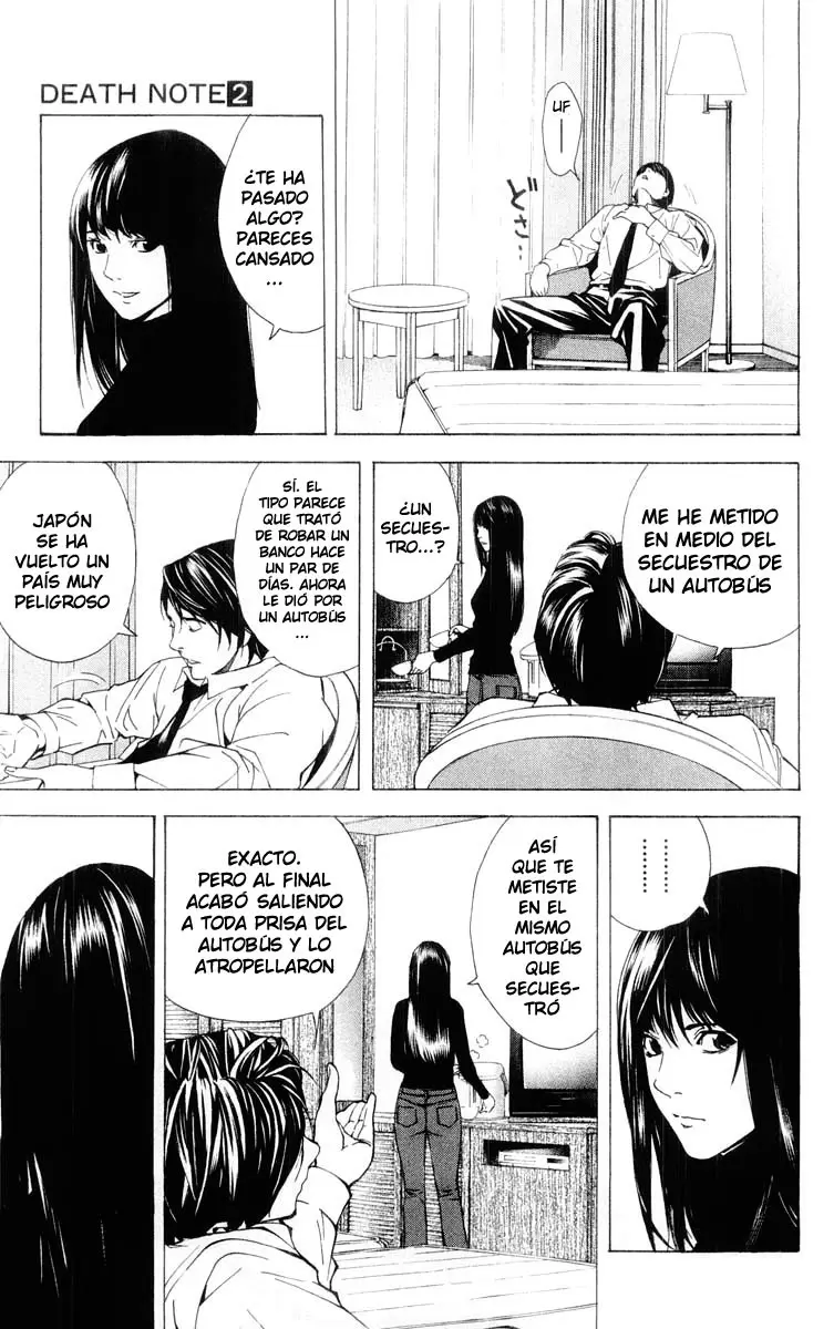 Death Note capítulo 8, página 13