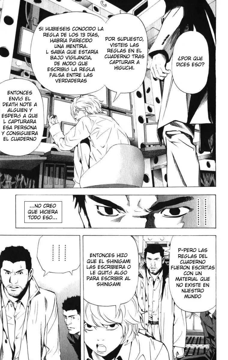 Death Note capítulo 82, página 13