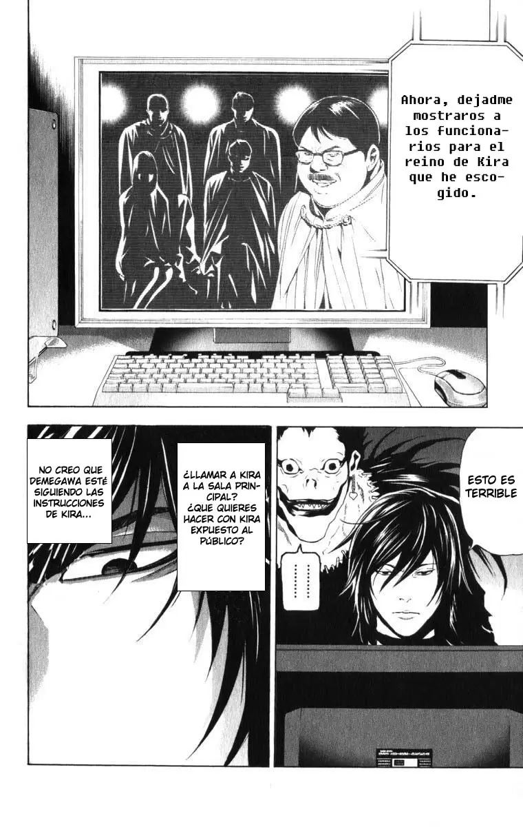 Death Note capítulo 83, página 17
