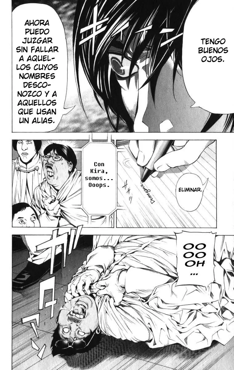Death Note capítulo 83, página 19