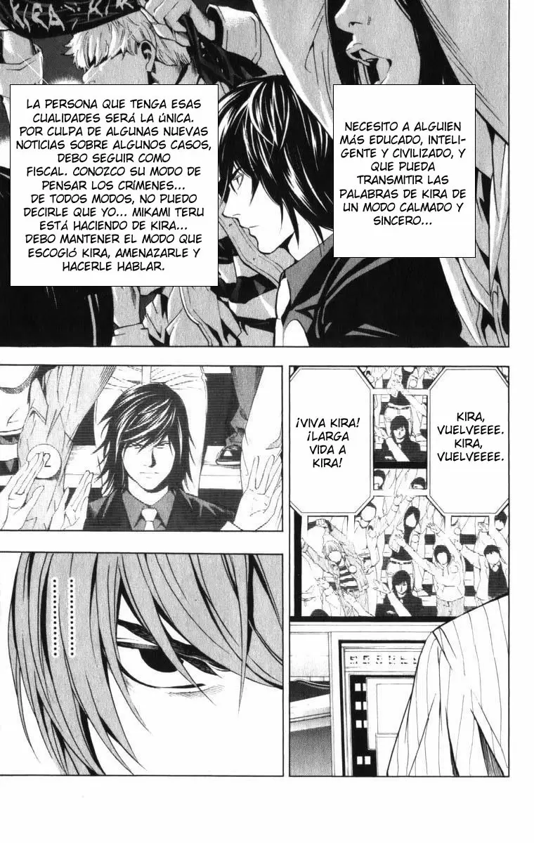 Death Note capítulo 85, página 19