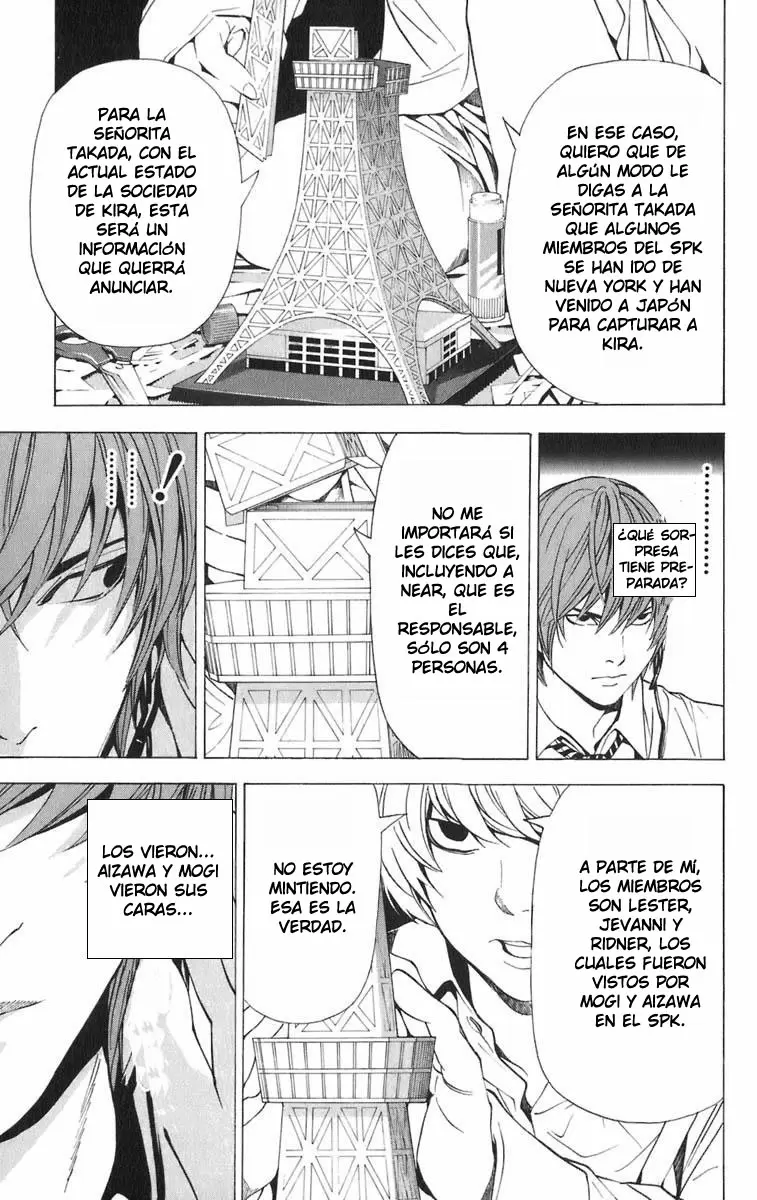 Death Note capítulo 89, página 13