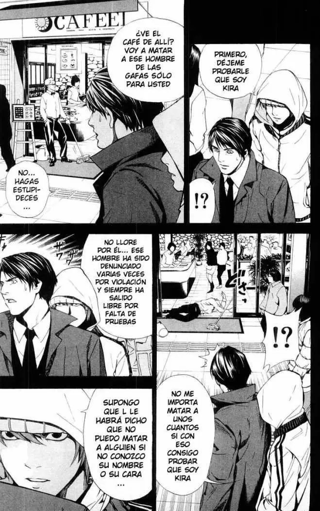 Death Note capítulo 9, página 9