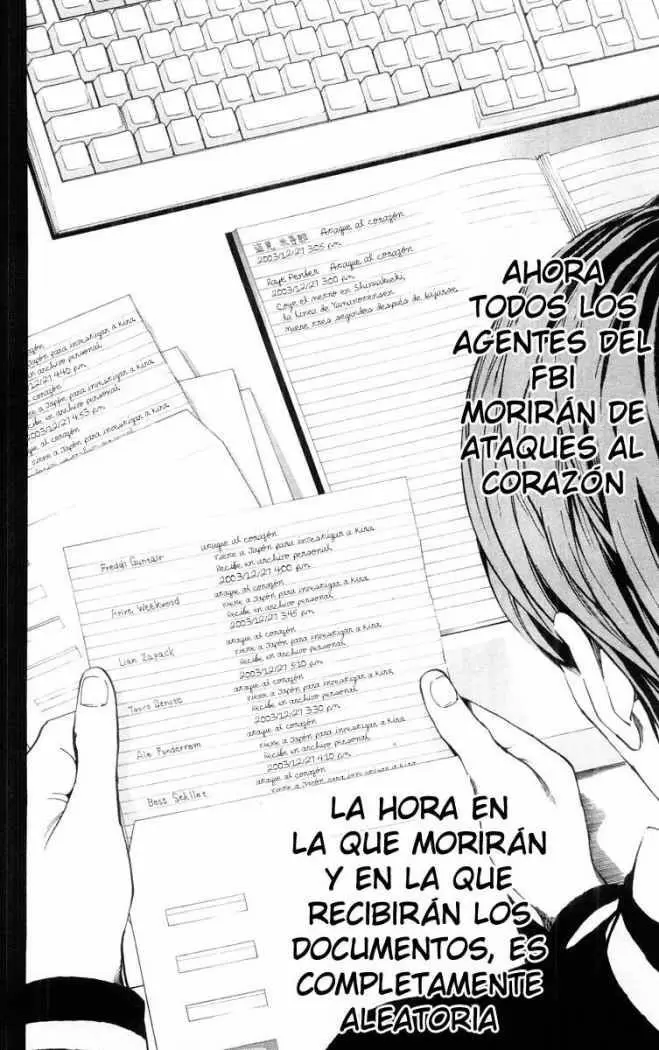 Death Note capítulo 9, página 18